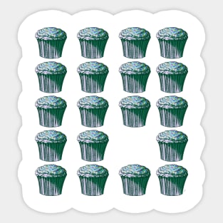 Cupcake Sticker